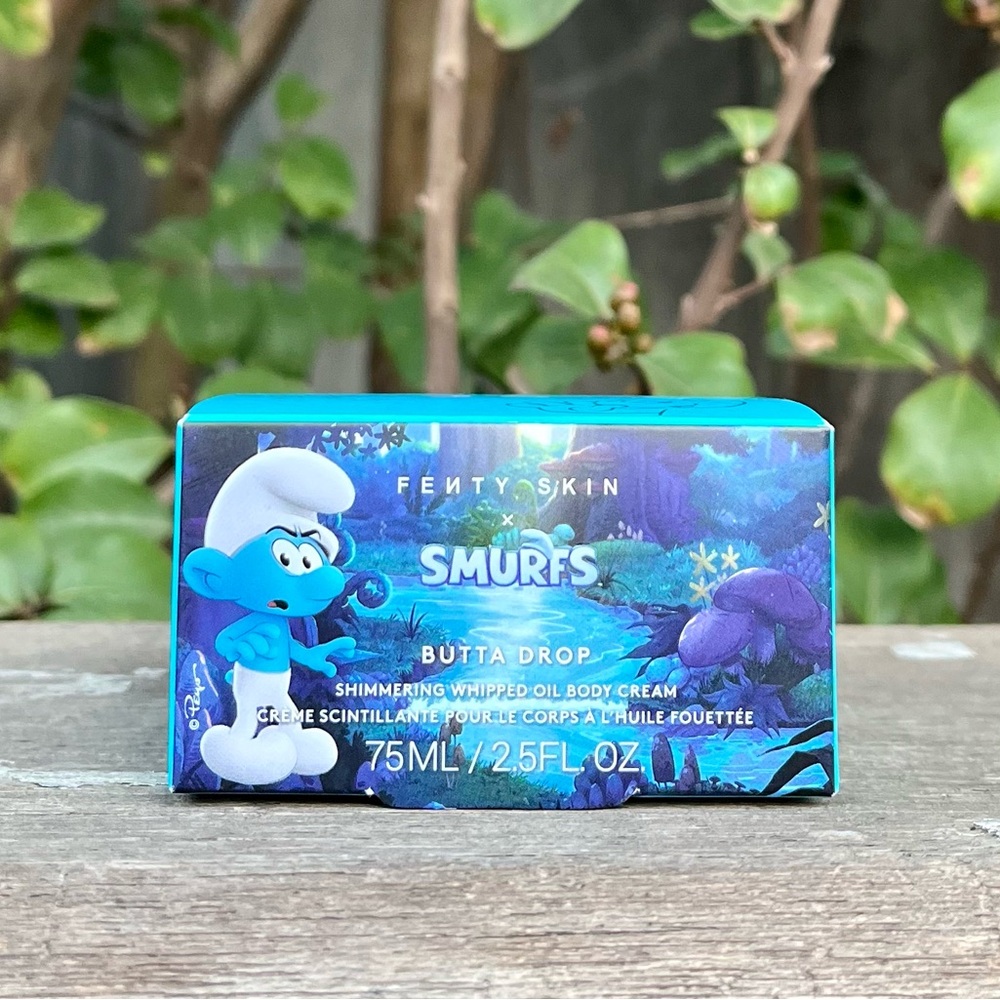 Fenty Skin x Smurfs Butta Drop Mini Shimmering Whipped Oil Body Cream